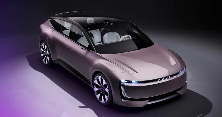 AUDI E Concept: il debutto in Cina senza gli iconici anelli