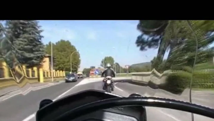 Video Moto Morini Granpasso 1200 onboard