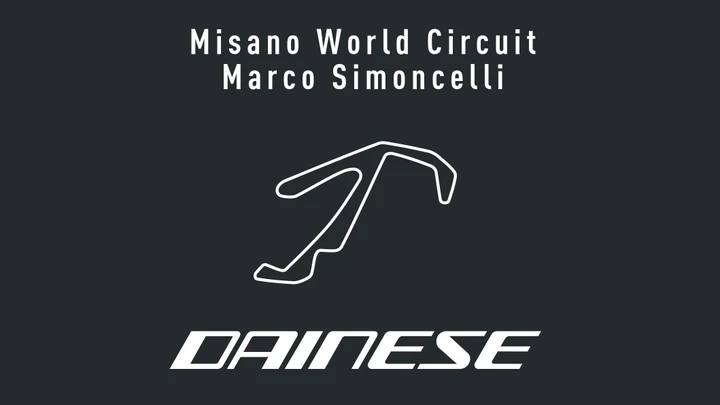In pista con Valentino Rossi, assieme a Pirelli e Dainese