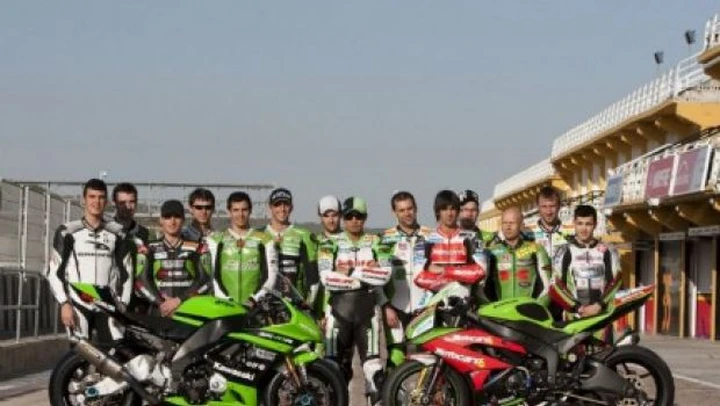Test positivi per i team Kawasaki in pista a Valencia