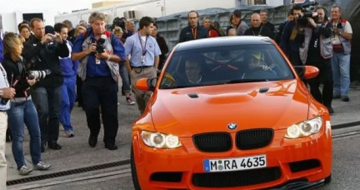 BMW M3 GTS: ecco le foto di Valentino Rossi al suo volante