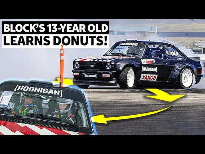 Ken Block insegna i donuts alla figlia tredicenne [Video]