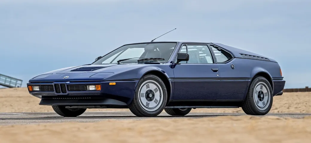 Una rara BMW M1 del 1979, firmata da Giugiaro, all'asta a Monterey
