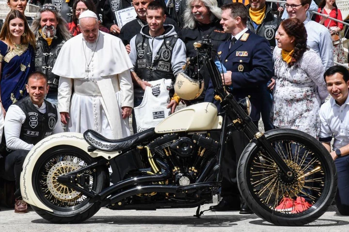 Papa Francesco Harley Davidson