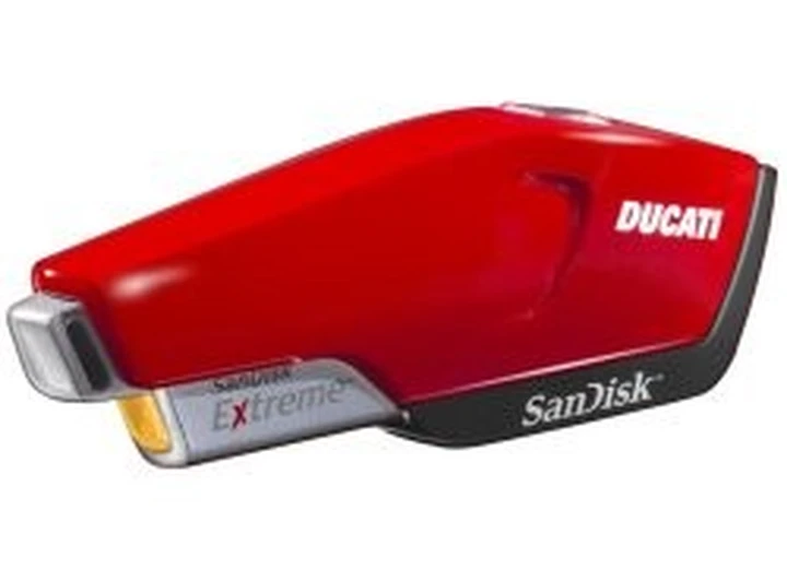 SanDisk Ducati Edition: una rossa da 4 Giga