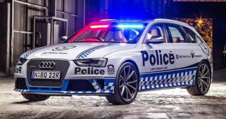 Audi RS4: la nuova volante della Polizia australiana
