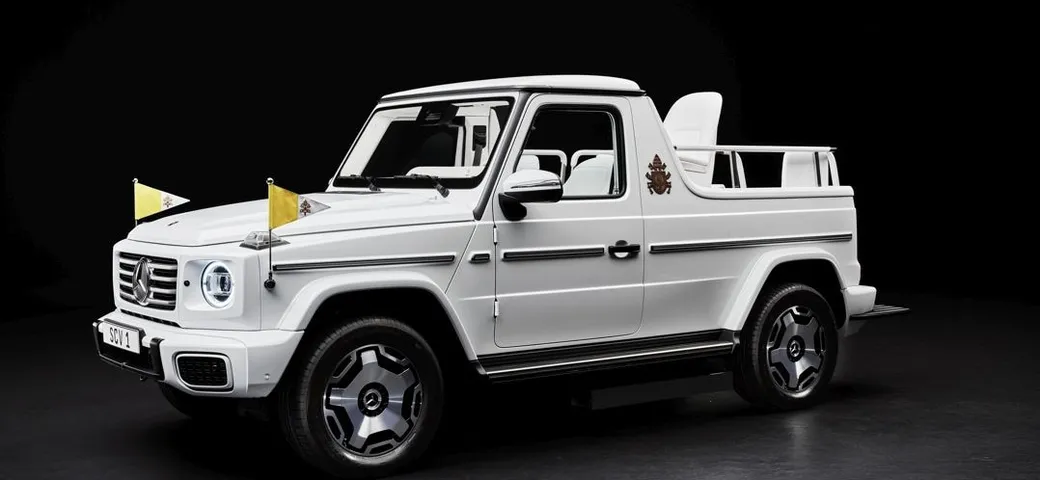 La Papamobile elettrica di Leone XIV per il Giubileo