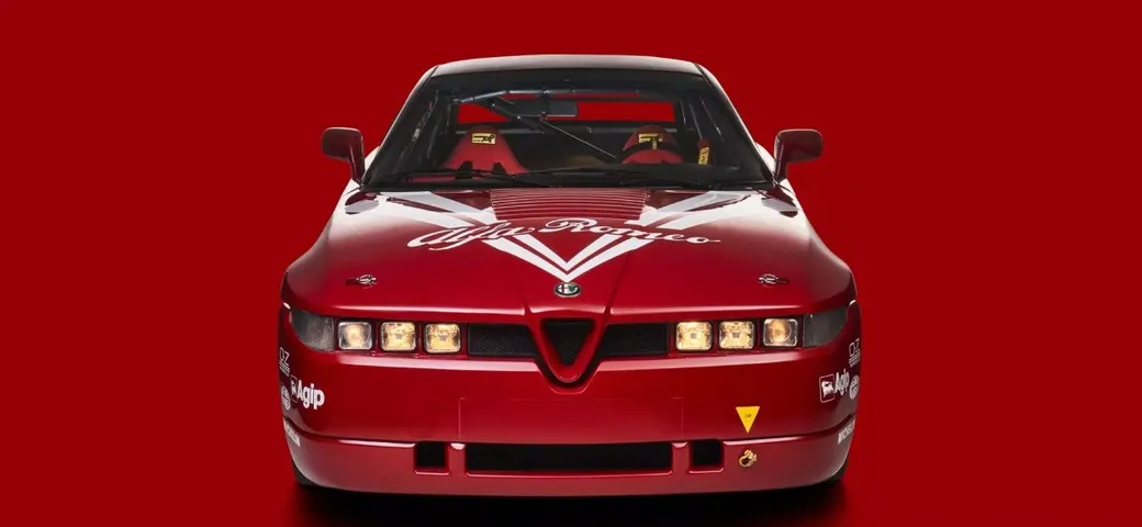 Alfa Romeo SZ così non l'avete mai vista: una rarità