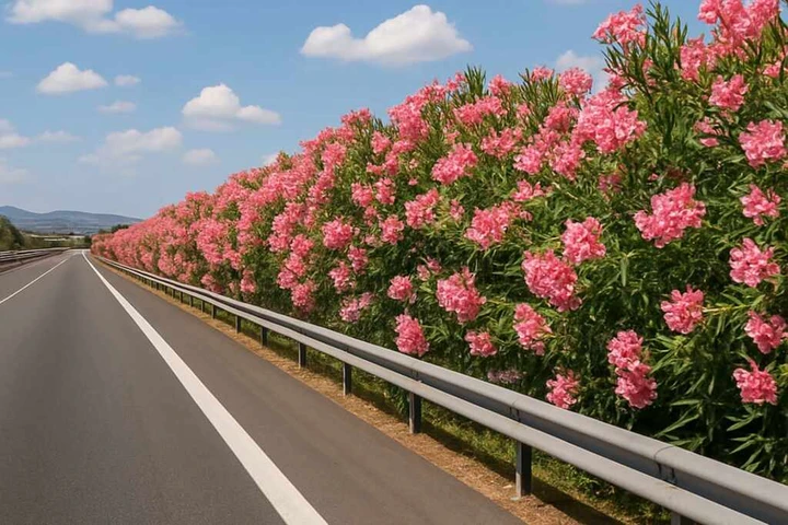 Perché sulle autostrade c’è proprio questa pianta? Non è stata scelta per bellezza