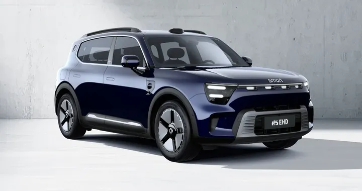 Smart #5 EHD, la svolta che nessuno immaginava: ha un motore termico