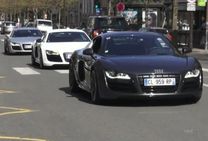 Audi R8: Marvel organizza una parata per il lancio di Iron Man 3