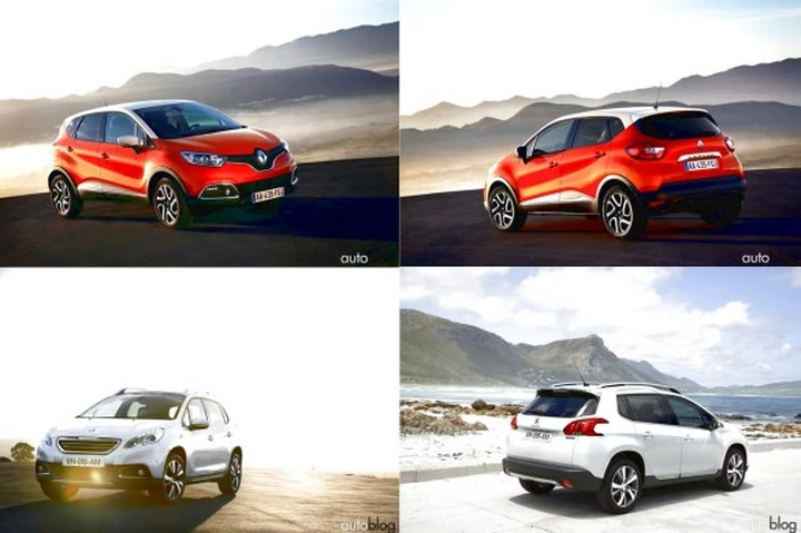 Renault Captur e Peugeot 2008: il parallelo di autoblog
