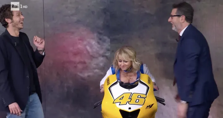 Rossi show, il “campione-star” in TV fa bene al motociclismo