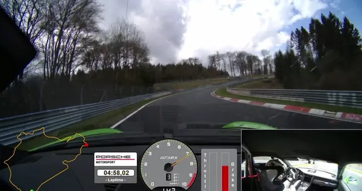 Porsche GT3 RS - Camera Car Nurburgring