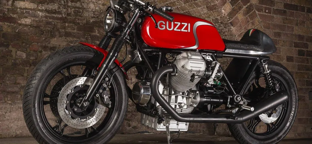Moto Guzzi Le Mans II: italian cafè