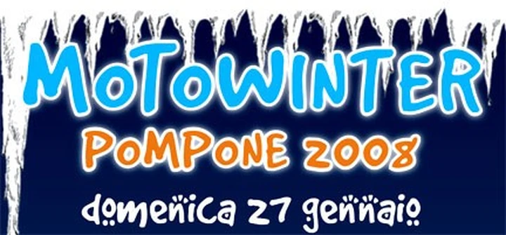 Motowinter Pompone 2008, due ruote sulla neve