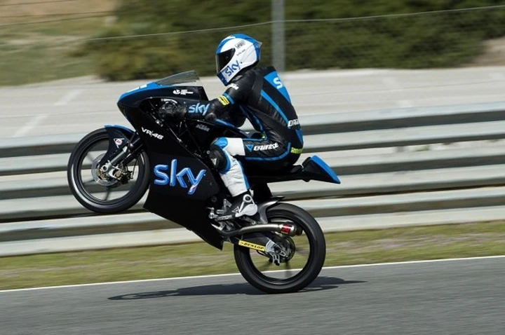 Moto3 Brno 2014, Fenati all'attacco: 