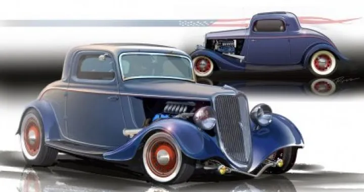 Sema 2009: una hot-rod Ford del 1934 ed il propulsore EcoBoost da 400 cavalli