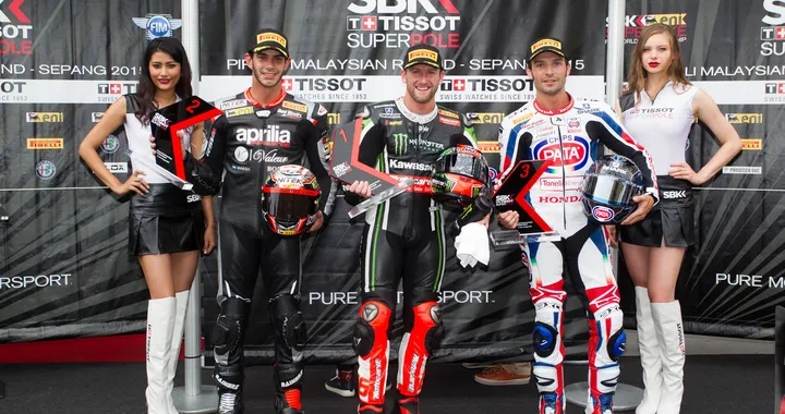 SBK Sepang 2015: Sykes in pole su Torres e Guintoli, 4° Max Biaggi [Foto]