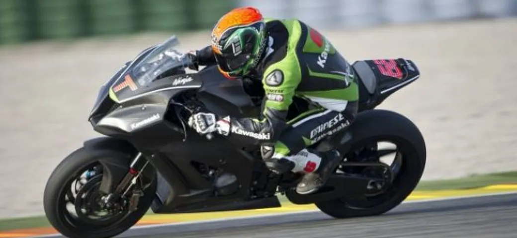 WSBK: Kawasaki chiude i test a Valencia abbassando il record della pista