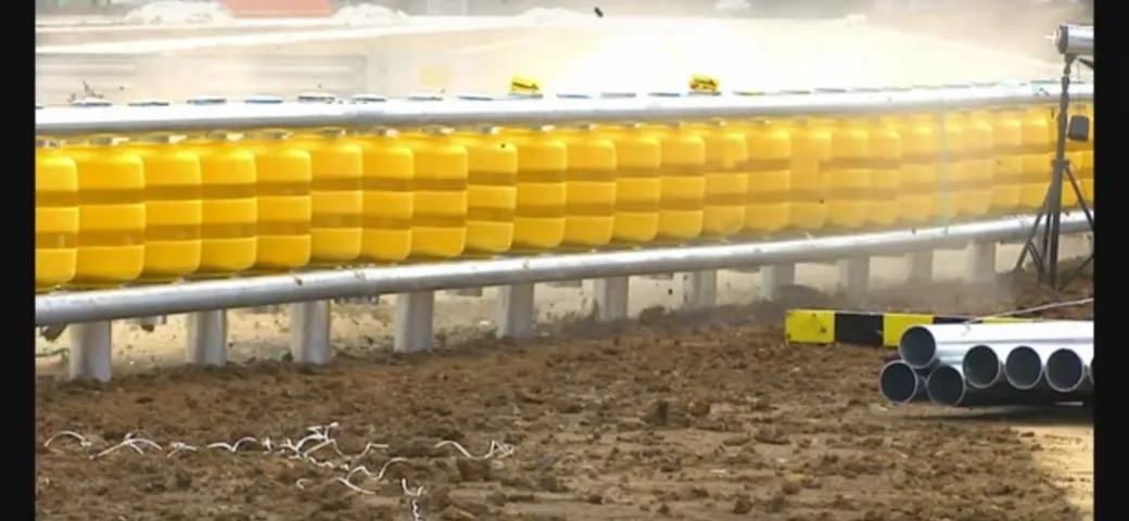 ETI Roller System: guard rail innovativo con tamburi rotanti