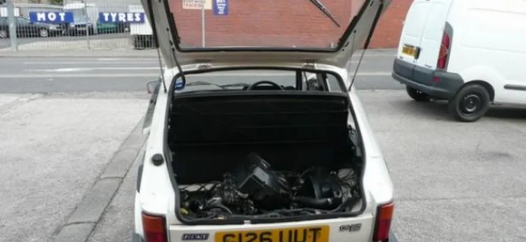 Fiat 126 motorizzata Yamaha 1000