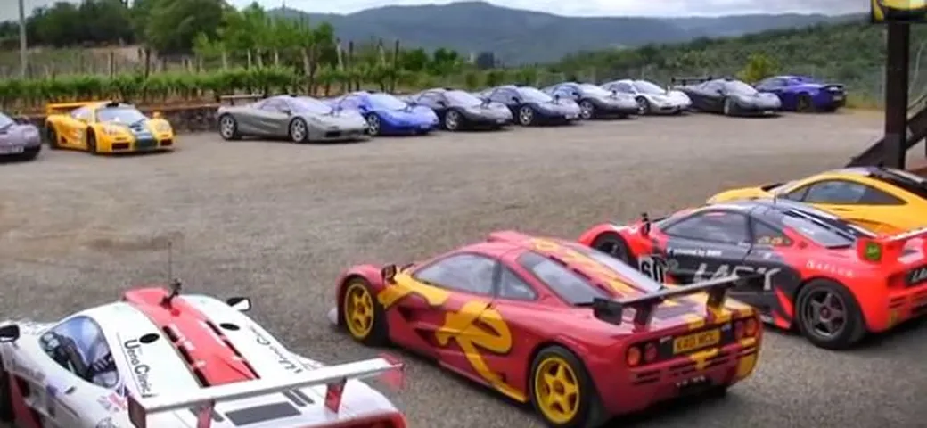 McLaren F1: il video del mega-raduno in Toscana