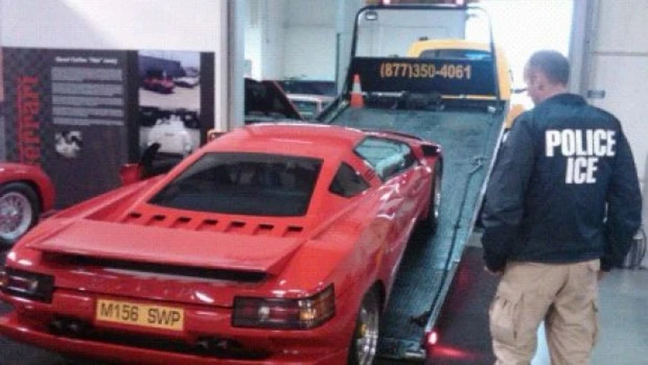 Cizeta V16T: un esemplare sequestrato negli Stati Uniti