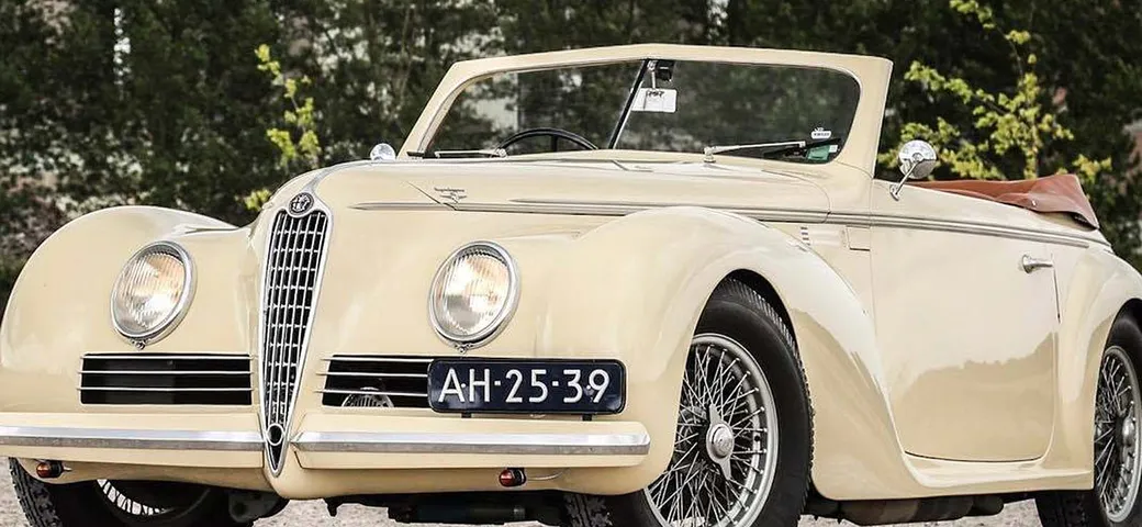 Mille Miglia 2018: rubata una rara Alfa Romeo 6C 2500