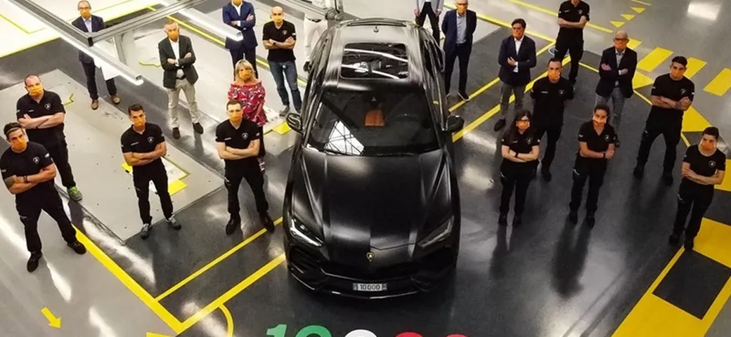 Lamborghini Urus: prodotto l'esemplare numero 10.000