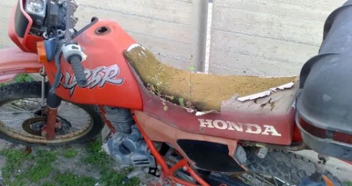 Foto del giorno: Honda XL125R moto vaso