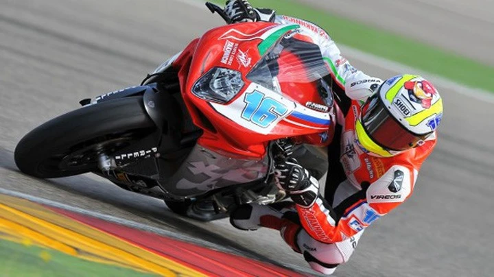 Supersport: la MV Agusta di Cluzel in testa nelle libere di Aragon