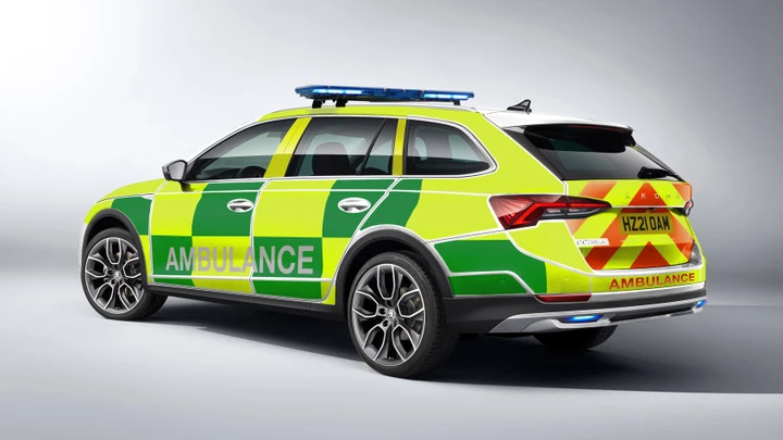 Skoda Octavia Scout per il soccorso in UK
