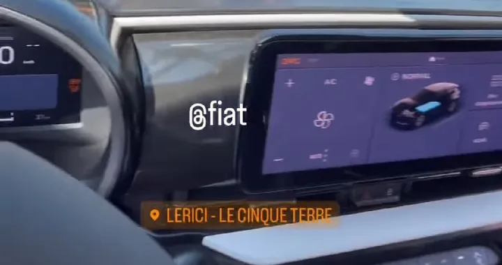 Nuova Fiat 600: le prime foto dell'abitacolo