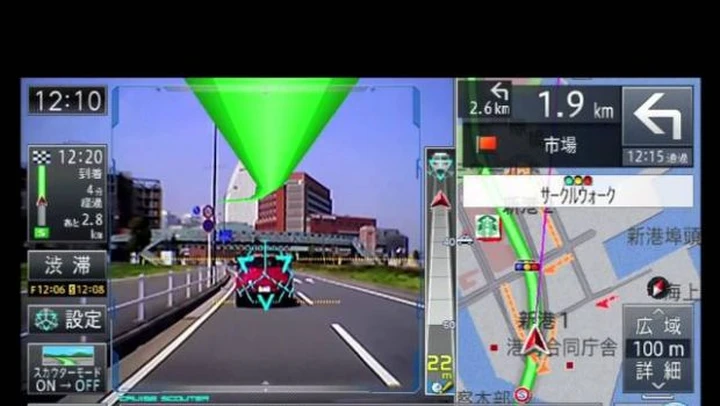 Pioneer Cyber Navi: debuttano i navigatori con Head Up Display e realtà aumentata