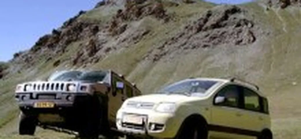 Sfide impossibili: Hummer H2 contro Panda 4x4