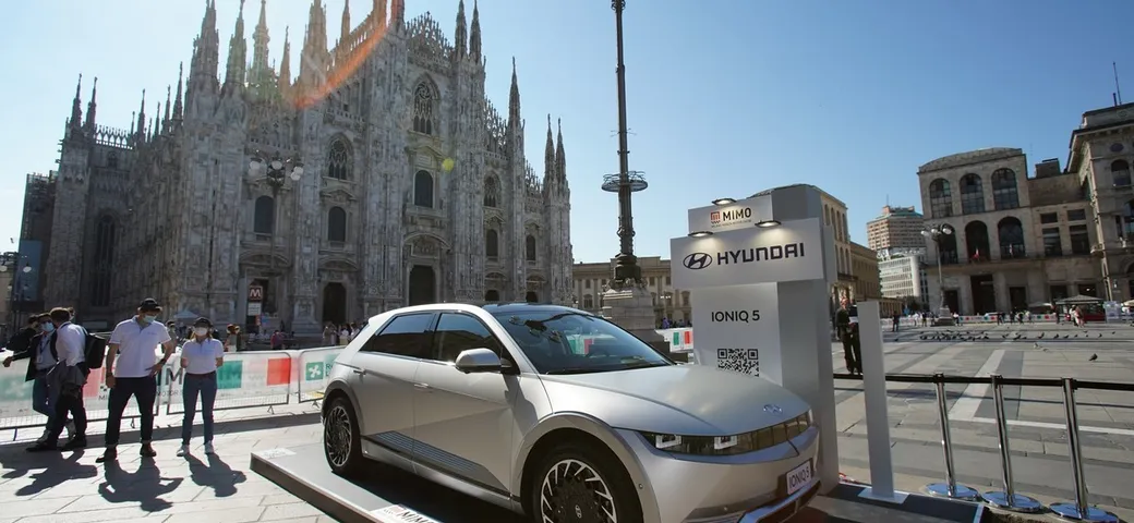 Hyundai Ioniq 5: debutta al Milano Monza Motor Show