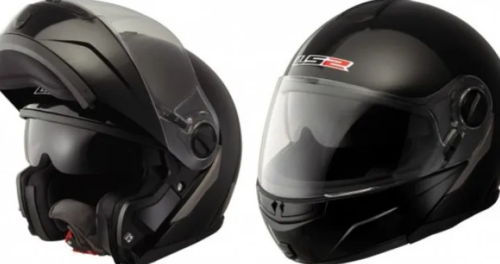 LS2 Helmets: casco modulare 386 Ride