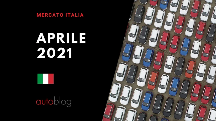 Mercato auto Italia: le immatricolazioni di aprile 2021