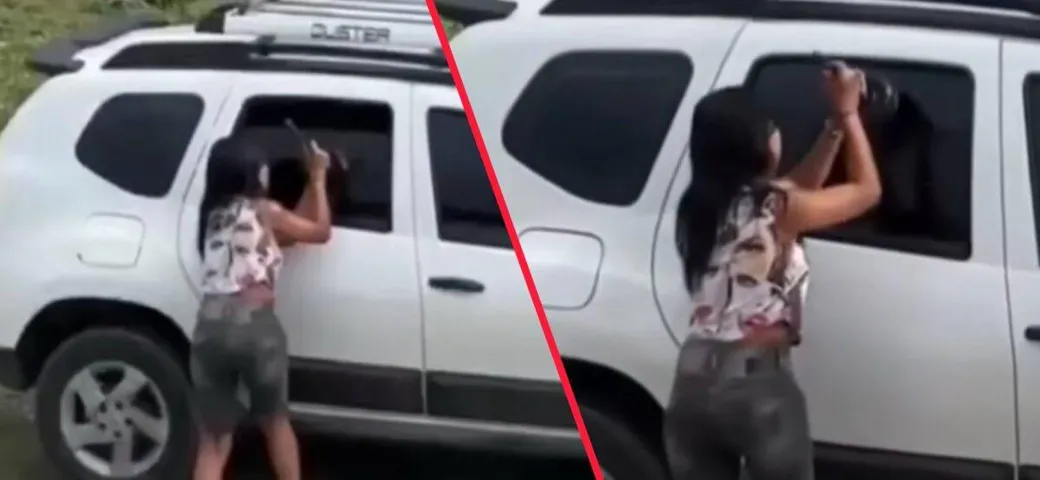 Adolescente usa una ventosa per rubare una Dacia Duster in 13 secondi