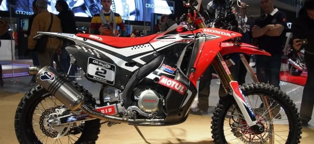 Honda CRF450 Rally all'EICMA 2013