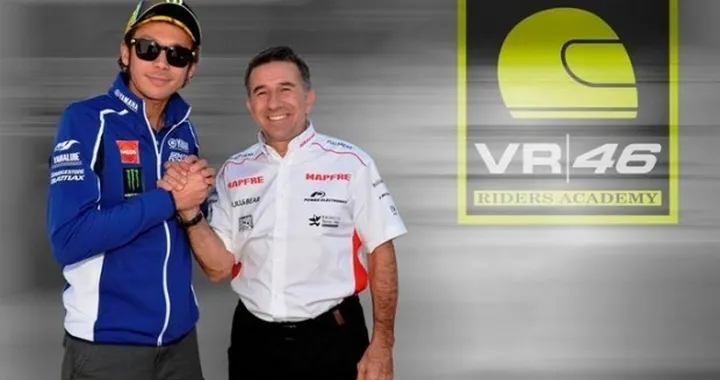 Valentino Rossi e team Aspar insieme nel CEV