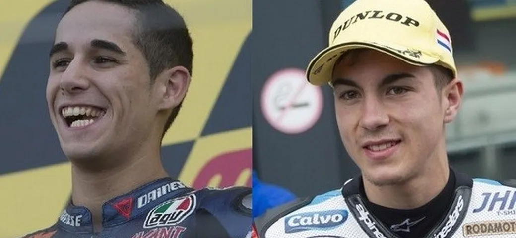 Moto2: Luis Salom e Maverick Vinales nel team Tuenti HP 40 nel 2014 e 2015
