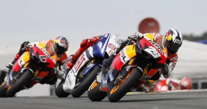 MotoGP a Misano: Pedrosa in pole, Lorenzo, Stoner e Rossi inseguono