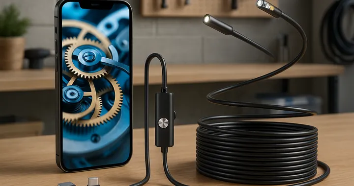 La tua auto non avrà più segreti: endoscopio in offerta a meno di 20 euro