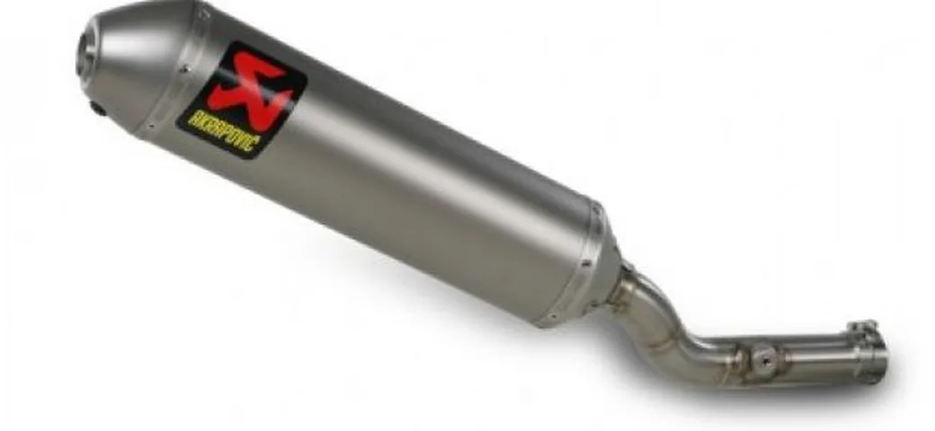 Nuovo scarico Akrapovic per Suzuki RMX 450 Z 2010