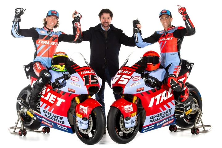 Italjet e Gresini: un team per correre insieme nella Moto2 2025