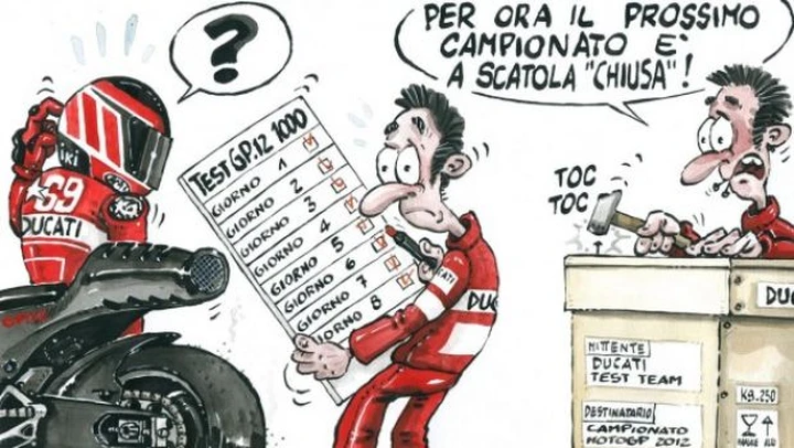 La disfatta delle 8 giornate Ducati