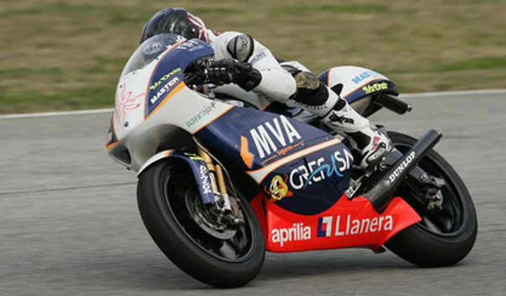 Alex De Angelis e Simon su tutti nei test all'Estoril