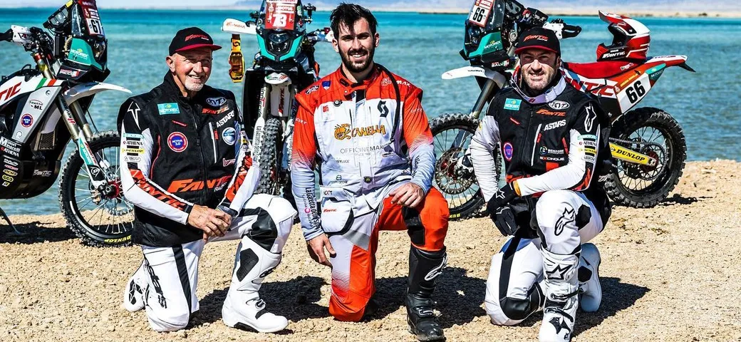 Dakar 2023: Fantic all'attacco con il tridente Salvini-Picco-Internò
